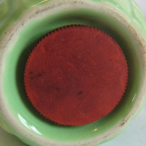 Vintage Wade Emerald Gold Bramble Condiment Set, Made in England, 5 pc Set  b222 - Picture 5 of 9